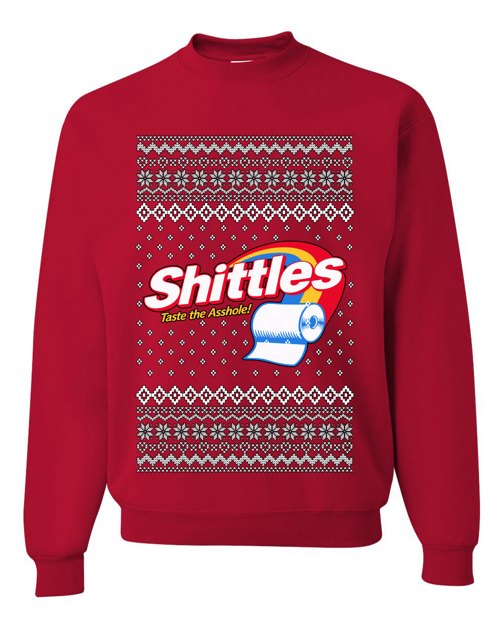 Funny Candy Bar Parody Shirt, Unisex Ugly Christmas Sweater, Crewneck Sweatshirts