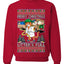 Litters Full Cat, Unisex Ugly Christmas Sweater Crewneck Sweatshirts