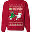 6 7 Christmas Hands, Unisex Ugly Christmas Sweater Crewneck Sweatshirts