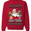 Buon Natale, Italian Santa Claus, Funny, Italian American Humor, Unisex Ugly Christmas Sweater, Crewneck Sweatshirts