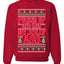 Pucker Up And Kiss My Jolly Ass, Unisex Ugly Christmas Sweater, Crewneck Sweatshirts