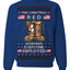This Christmas RED Remember Everyone Deployed Veteran Ugly Christmas Sweater Crewneck Sweatshirt