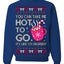You Can Take Me Hot to Go, Hot Cocoa Viral Song Pop Music Ugly Christmas Sweater Crewneck Sweatshirt