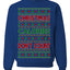 Christmas Calories Don't Count Funny Family Holidays Ugly Christmas Sweater Crewneck Sweatshirt