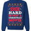Die Hard is Not a Christmas Movie Classic, McClane Hans Nakatomi Plaza Xmas Party Holiday Movies Ugly Christmas Sweater Crewneck Sweatshirt