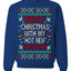 First Christmas With My Hot New Fiance Classic Newlywed Ugly Christmas Sweater Crewneck Sweatshirt