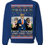 Doge F Around and Find Out Donald Trump Elon Vivek MAGA Ugly Christmas Sweater Crewneck Sweatshirt