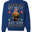 Lift Heavy Eat Ath Merry Chrithmith, Butt Viral Weightlifting Lifting Boxing, Funny Ugly Christmas Sweater Crewneck Sweatshirt