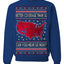 Trump 2024 Better Coverage than 5G Red Wave Landslide Ugly Christmas Sweater Crewneck Sweatshirt