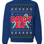 Daddy Elf Cute Holiday Winter Ugly Christmas Sweater Crewneck Sweatshirt