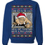 Come Out to the Coast Have a Few Laughs Die Hard McClane Ugly Christmas Sweater