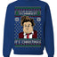 Ho Ho Holy Schnikes Funny 90s Classic Tommy Boy Movie Ugly Christmas Sweater