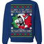 Jing a Di Jing Dominick the Italian Christmas Donkey Ugly Christmas Sweater