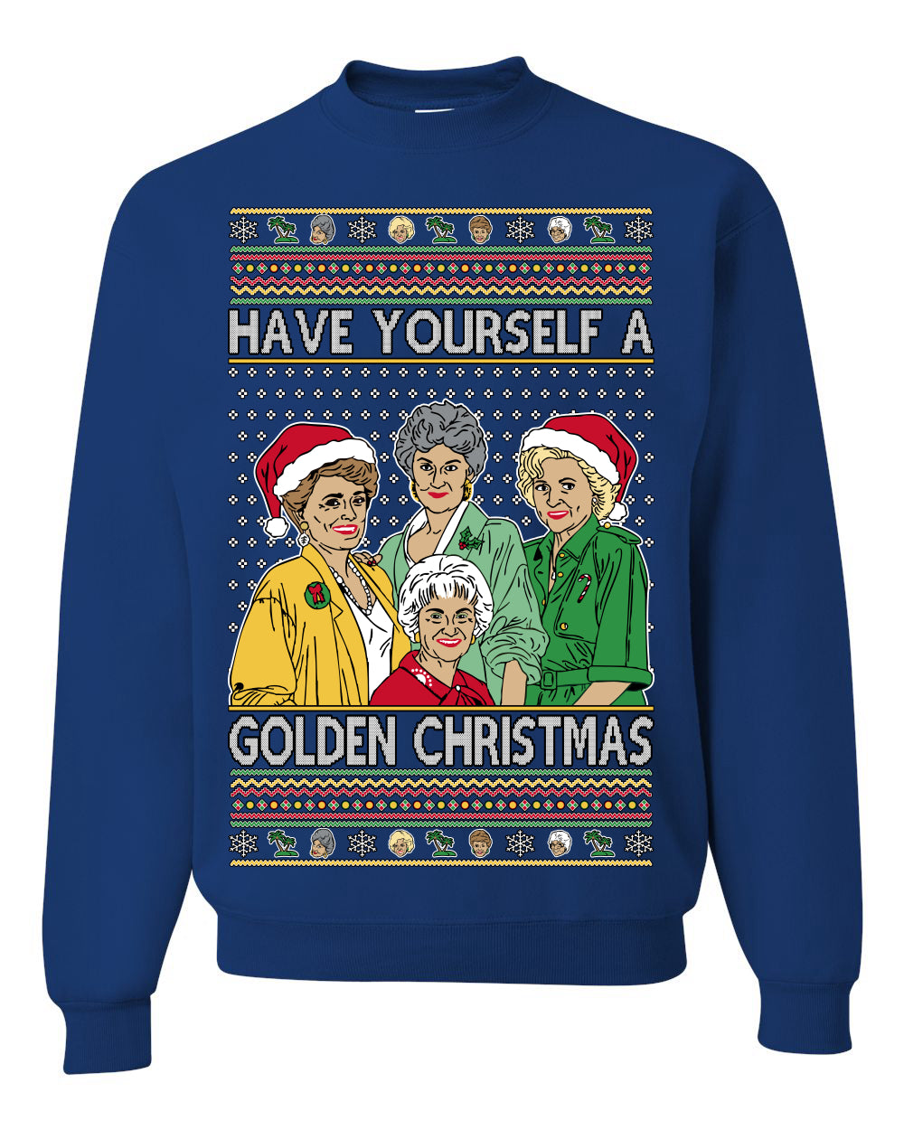 Have Yourself a Golden Christmas Classic TV Show Ugly Christmas Sweater