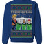 Tis the Season to Take Out the Garbage President Trump Ugly Christmas Sweater Crewneck Sweatshirt
