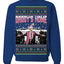 Daddy's Home Pink Suit, I'll Be Home For Christmas | Funny Santa Clause President Donald Trump Xmas Sweaters Crewneck Sweatshirt