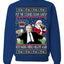 Put the Cookies Down Make America Healthy Again RFK Ugly Christmas Sweater Crewneck Sweatshirt