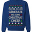 Maybe AI Can Generate Me Some Christmas Cheer, Funy Christmas Unisex Sweater, Ugly Christmas Crewneck Sweatshirts