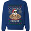 O Swoley Night, Exercise and Fitness Enthusiast, Ugly Christmas Unisex Sweater, Crewneck Sweatshirts