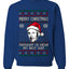 Thought I'd Wear My Best Suit Ed Gein, Unisex Ugly Christmas Sweater Crewneck Sweatshirts