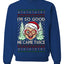 So Good He Came Twice, Unisex Ugly Christmas Sweater, Crewneck Sweatshirts