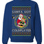 Santa Got Coldplayed, Unisex Ugly Christmas Sweater, Crewneck Sweatshirts