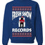 Fresh Snow Records Hip Hop Parody, Unisex Ugly Christmas Sweater, Crewneck Sweatshirts