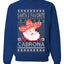 Santa's Favorite Cabrona, Unisex Ugly Christmas Sweater, Crewneck Sweatshirts