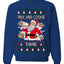Milk And Cookie Time, Unisex Ugly Christmas Sweater, Crewneck Sweatshirts