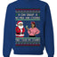 Oh Snap, No Milk And Cookies, They Took my Stamps, Unisex Ugly Christmas Sweater Crewneck Sweatshirts
