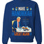 Make Hanukkah Great Again, Unisex Ugly Christmas Sweater Crewneck Sweatshirts