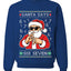 Santa Says 6 7 Numbers Meme, Unisex Ugly Christmas Sweater, Crewneck Sweatshirts