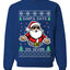 Santa Says 6 7 Meme, Unisex Ugly Christmas Sweater Crewneck Sweatshirts