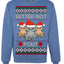 Better Not Pout, Cute Sad Santa Cats | Funny Ugly Christmas Sweater Crewneck Sweatshirt