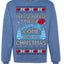Please Please Please Come Home for Xmas Viral Pop Song Ugly Christmas Sweater Crewneck Sweatshirt