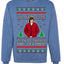 Damn Jackie I Can't Control the Weather Funny 70s Show Ugly Christmas Sweater Crewneck Sweatshirt