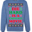 Die Hard is a Christmas Movie Classic McClane Nakatomi Ugly Christmas Sweater Crewneck Sweatshirt
