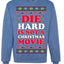 Die Hard is Not a Christmas Movie Classic, McClane Hans Nakatomi Plaza Xmas Party Holiday Movies Ugly Christmas Sweater Crewneck Sweatshirt