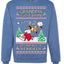 Grandma Got Run Over by a Reindeer Funny Song Movie Ugly Christmas Sweater Crewneck Sweatshirt