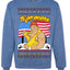 Trumpamania Funny Hogan 80s USA Wrestling Sports Parody Ugly Christmas Sweater Crewneck Sweatshirt