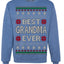 Best Grandma Ever Classic Winter Holidays Ugly Christmas Sweater Crewneck Sweatshirt