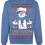 We Won Funny 45 47 President Trump Shot USA Glasses Ugly Christmas Sweater Crewneck Sweatshirt