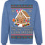The Only House I Can Afford Funny Millennial Meme Ugly Christmas Sweater Crewneck Sweatshirt