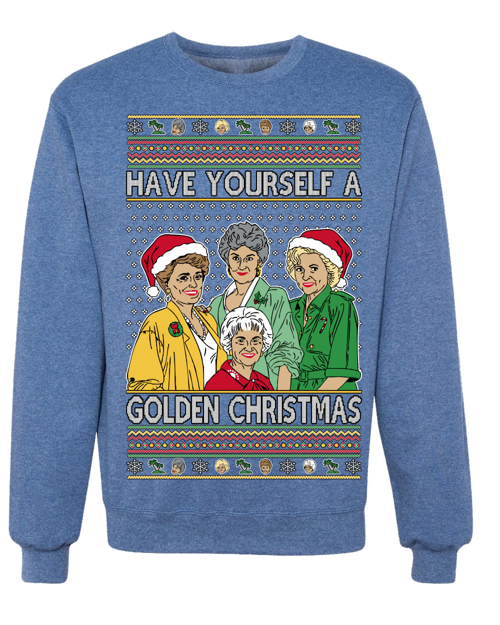 Have Yourself a Golden Christmas Classic TV Show Ugly Christmas Sweater