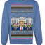 Merry Christmas and a MAGA New Year 2025 Ugly Christmas Sweater Crewneck Sweatshirts