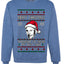 Thought I'd Wear My Best Suit Ed Gein, Unisex Ugly Christmas Sweater Crewneck Sweatshirts