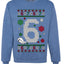 Christmas 6 Meme, Unisex Ugly Christmas Sweater, Crewneck Sweatshirts