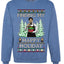 Finding My Happy Holiday, Unisex Ugly Christmas Sweater, Crewneck Sweatshirts