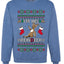 I'm His Reindeer, Unisex Ugly Christmas Sweater Crewneck Sweatshirts