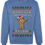 Official Gingerbread Taster, Unisex Ugly Christmas Crewneck Sweatshirts